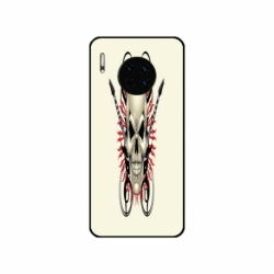 Husa personalizata tip carcasa HQPrint pentru Huawei Mate 30, model Skull 1, multicolor, S1D1M0284