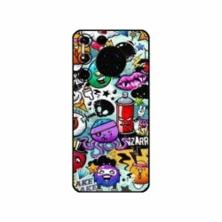 Husa personalizata tip carcasa HQPrint pentru Huawei Mate 30, model Grafitti, multicolor, S1D1M0289