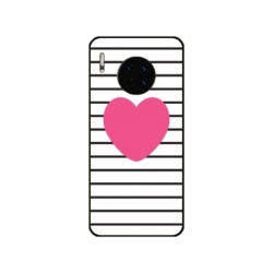 Husa personalizata tip carcasa HQPrint pentru Huawei Mate 30, model Heart, multicolor, S1D1M0291