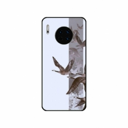 Husa personalizata tip carcasa HQPrint pentru Huawei Mate 30, model Birds, multicolor, S1D1M0314