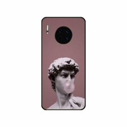 Husa personalizata tip carcasa HQPrint pentru Huawei Mate 30, model Bubble Gum Statue, multicolor, S1D1M0317