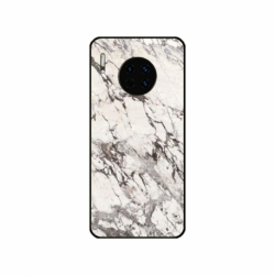 Husa personalizata tip carcasa HQPrint pentru Huawei Mate 30, model White Marble, multicolor, S1D1M0325