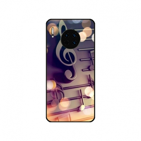Husa personalizata tip carcasa HQPrint pentru Huawei Mate 30, model Notes, multicolor, S1D1M0328