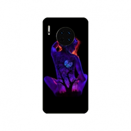 Husa personalizata tip carcasa HQPrint pentru Huawei Mate 30, model Colorful 8, multicolor, S1D1M0329