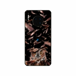 Husa personalizata tip carcasa HQPrint pentru Huawei Mate 30, model Owl, multicolor, S1D1M0334