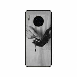 Husa personalizata tip carcasa HQPrint pentru Huawei Mate 30, model Black Paint, multicolor, S1D1M0336
