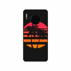 Husa personalizata tip carcasa HQPrint pentru Huawei Mate 30, model Beach View 3, multicolor, S1D1M0337
