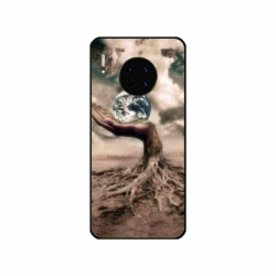 Husa personalizata tip carcasa HQPrint pentru Huawei Mate 30, model Abstract 4, multicolor, S1D1M0339