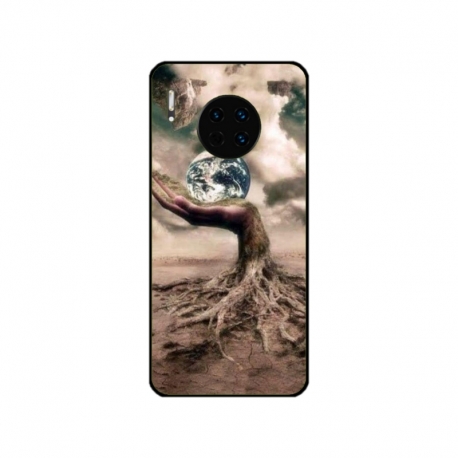 Husa personalizata tip carcasa HQPrint pentru Huawei Mate 30, model Abstract 4, multicolor, S1D1M0339
