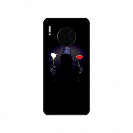 Husa personalizata tip carcasa HQPrint pentru Huawei Mate 30, model Choose Rose, multicolor, S1D1M0343
