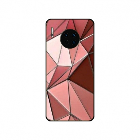 Husa personalizata tip carcasa HQPrint pentru Huawei Mate 30, model 3D, multicolor, S1D1M0373