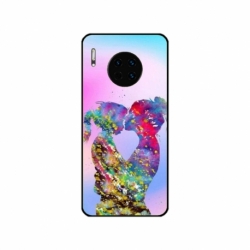 Husa personalizata tip carcasa HQPrint pentru Huawei Mate 30, model Colorful Love, multicolor, S1D1M0376