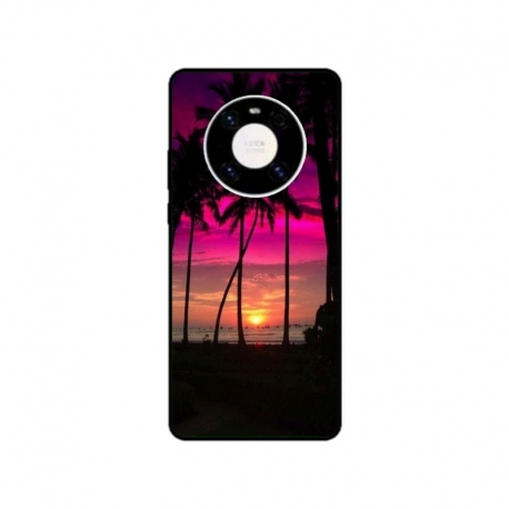 Husa personalizata tip carcasa HQPrint pentru Huawei Mate 40, model Beach View 1, multicolor, S1D1M0136