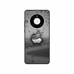 Husa personalizata tip carcasa HQPrint pentru Huawei Mate 40, model Rainy Apple logo, multicolor, S1D1M0148