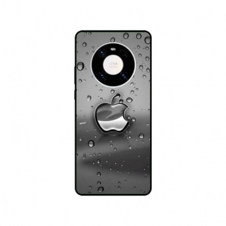 Husa personalizata tip carcasa HQPrint pentru Huawei Mate 40, model Rainy Apple logo, multicolor, S1D1M0148