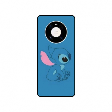 Husa personalizata tip carcasa HQPrint pentru Huawei Mate 40, model Blue Stich, multicolor, S1D1M0192