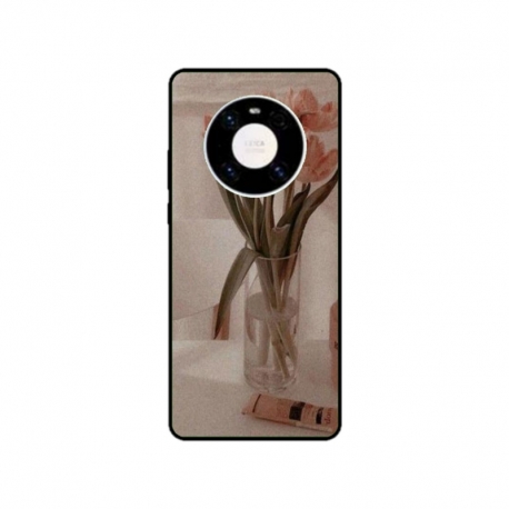 Husa personalizata tip carcasa HQPrint pentru Huawei Mate 40, model Flowers 14, multicolor, S1D1M0208