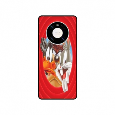 Husa personalizata tip carcasa HQPrint pentru Huawei Mate 40, model Looney Tunes 2, multicolor, S1D1M0227