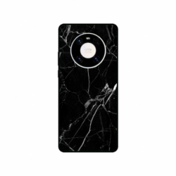 Husa personalizata tip carcasa HQPrint pentru Huawei Mate 40, model Black Marble, multicolor, S1D1M0229