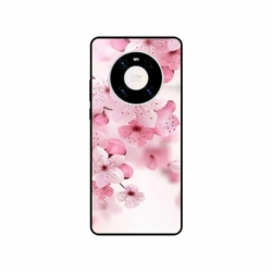 Husa personalizata tip carcasa HQPrint pentru Huawei Mate 40, model Flowers 17, multicolor, S1D1M0241