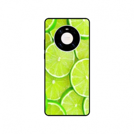 Husa personalizata tip carcasa HQPrint pentru Huawei Mate 40, model Lime, multicolor, S1D1M0253