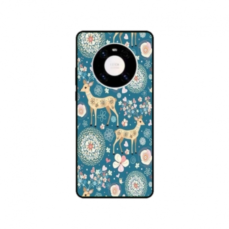 Husa personalizata tip carcasa HQPrint pentru Huawei Mate 40, model Mandela 1, multicolor, S1D1M0254