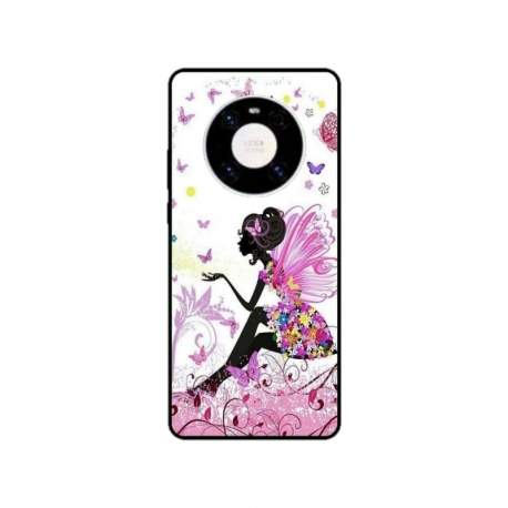 Husa personalizata tip carcasa HQPrint pentru Huawei Mate 40, model Fairy, multicolor, S1D1M0276