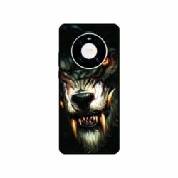 Husa personalizata tip carcasa HQPrint pentru Huawei Mate 40, model Wolf, multicolor, S1D1M0286