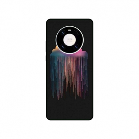 Husa personalizata tip carcasa HQPrint pentru Huawei Mate 40, model Colorful 3, multicolor, S1D1M0298