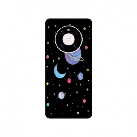 Husa personalizata tip carcasa HQPrint pentru Huawei Mate 40, model Colorful 6, multicolor, S1D1M0311