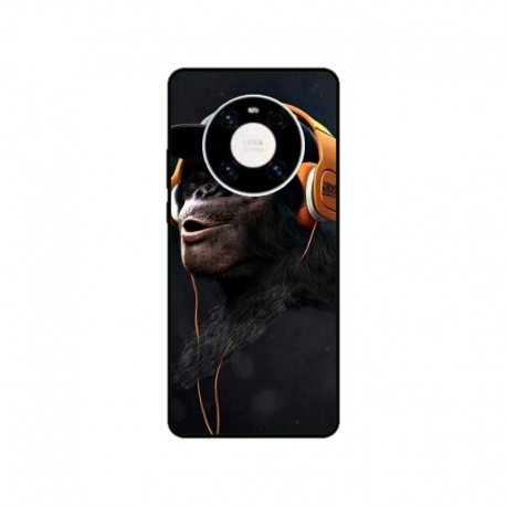 Husa personalizata tip carcasa HQPrint pentru Huawei Mate 40, model Monkey, multicolor, S1D1M0319
