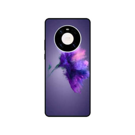 Husa personalizata tip carcasa HQPrint pentru Huawei Mate 40, model Flowers 19, multicolor, S1D1M0340
