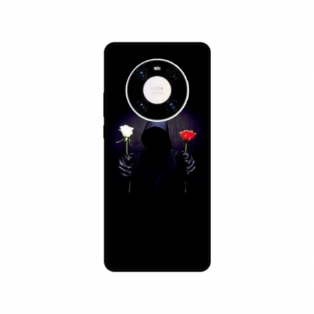 Husa personalizata tip carcasa HQPrint pentru Huawei Mate 40, model Choose Rose, multicolor, S1D1M0343