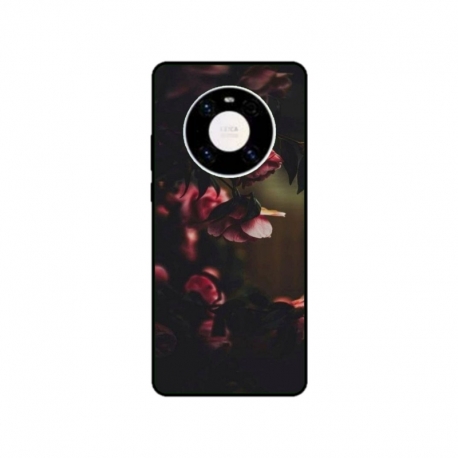 Husa personalizata tip carcasa HQPrint pentru Huawei Mate 40, model Flowers 20, multicolor, S1D1M0344