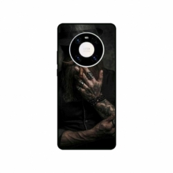 Husa personalizata tip carcasa HQPrint pentru Huawei Mate 40, model Beard Man, multicolor, S1D1M0355