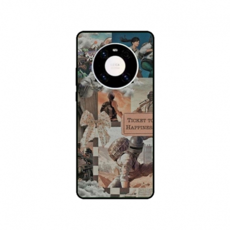 Husa personalizata tip carcasa HQPrint pentru Huawei Mate 40, model PUBG 2, multicolor, S1D1M0363