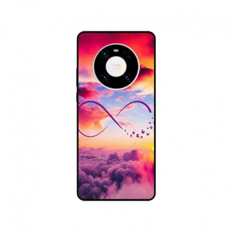 Husa personalizata tip carcasa HQPrint pentru Huawei Mate 40, model Bright Infinity, multicolor, S1D1M0377
