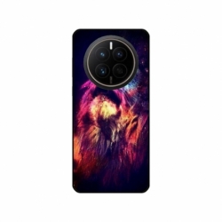 Husa personalizata tip carcasa HQPrint pentru Huawei Mate 50 Pro, model Celestial Lion, multicolor, S1D1M0002