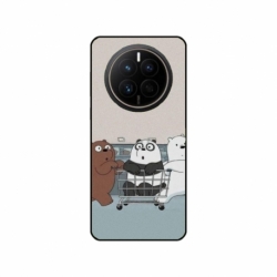 Husa personalizata tip carcasa HQPrint pentru Huawei Mate 50 Pro, model Bears 1, multicolor, S1D1M0003
