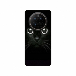 Husa personalizata tip carcasa HQPrint pentru Huawei Mate 50 Pro, model Black Cat 1, multicolor, S1D1M0015