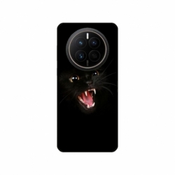 Husa personalizata tip carcasa HQPrint pentru Huawei Mate 50 Pro, model Black Cat 2, multicolor, S1D1M0016