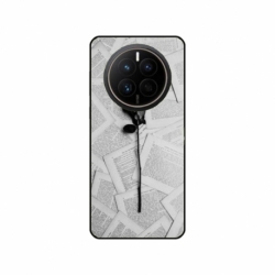 Husa personalizata tip carcasa HQPrint pentru Huawei Mate 50 Pro, model Black Rose, multicolor, S1D1M0021