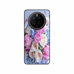 Husa personalizata tip carcasa HQPrint pentru Huawei Mate 50 Pro, model Flowers 1, multicolor, S1D1M0026