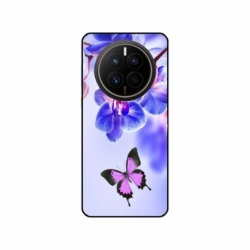 Husa personalizata tip carcasa HQPrint pentru Huawei Mate 50 Pro, model Butterfly 2, multicolor, S1D1M0029