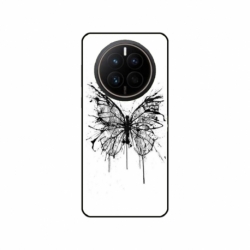Husa personalizata tip carcasa HQPrint pentru Huawei Mate 50 Pro, model Butterfly 3, multicolor, S1D1M0030