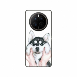 Husa personalizata tip carcasa HQPrint pentru Huawei Mate 50 Pro, model Fluffy Dog, multicolor, S1D1M0033