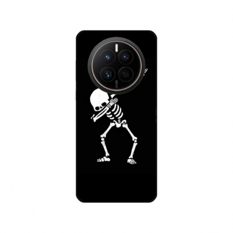 Husa personalizata tip carcasa HQPrint pentru Huawei Mate 50 Pro, model Dab Skeleton, multicolor, S1D1M0034