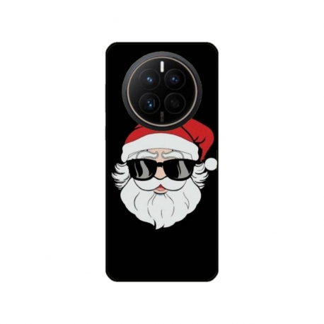 Husa personalizata tip carcasa HQPrint pentru Huawei Mate 50 Pro, model Cool Santa, multicolor, S1D1M0046