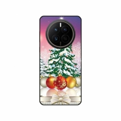 Husa personalizata tip carcasa HQPrint pentru Huawei Mate 50 Pro, model Christmas Tree 1, multicolor, S1D1M0057