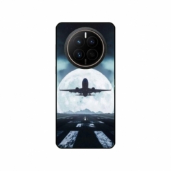 Husa personalizata tip carcasa HQPrint pentru Huawei Mate 50 Pro, model Moon Landing, multicolor, S1D1M0077